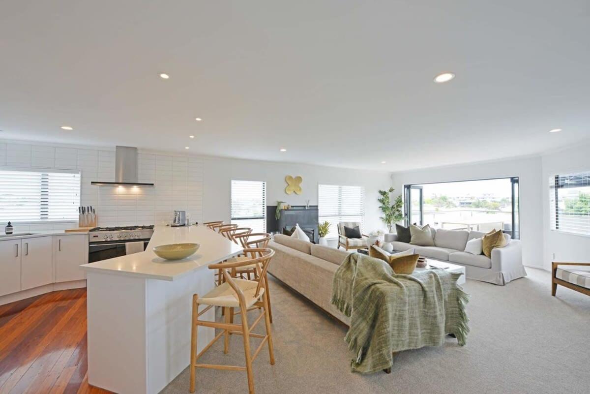הוילה מאונט מאונגאנוי Escape To High End Comforts On Riverton מראה חיצוני תמונה